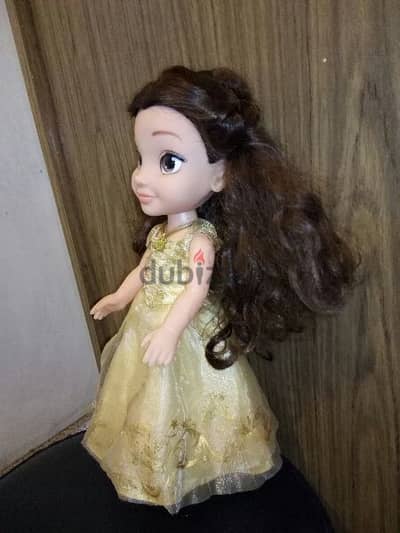 PRINCESS BELLE BEAUTY &THE BEAST Disney ANIMATOR Great doll +Shoes=20$