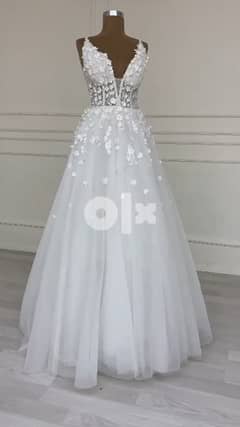 Wedding dress + Veil