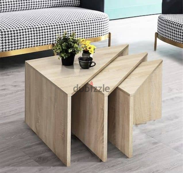 Tv Unit + Side Table + Center Table 1
