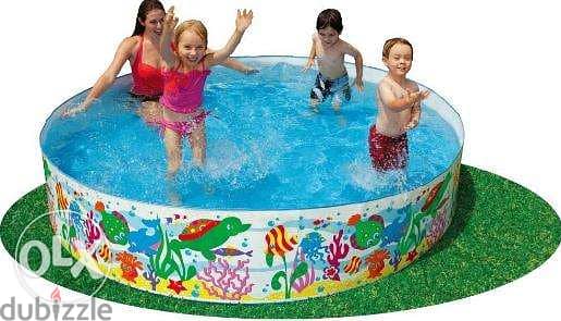 Intex Snapset Pool, Multi Color (2.44m x 46cm) / 2$ DELIVERY 1