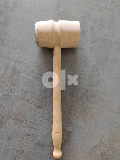 wooden meat mallet