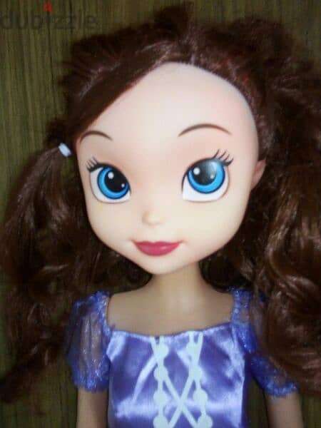 SOFIA THE FIRST BIG SINGER AS NEW DOLL +disc +lighting head 70 Cm=14$ 6