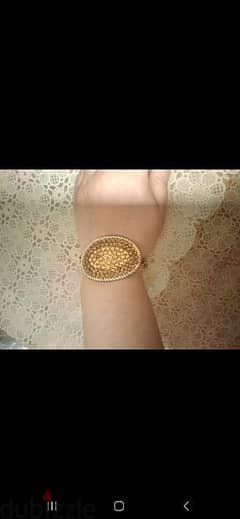 bracelet all crystall gold and copper colour