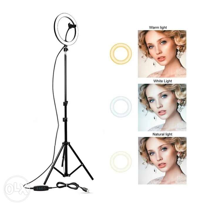 Ring light 26cm with 180cm stand 1