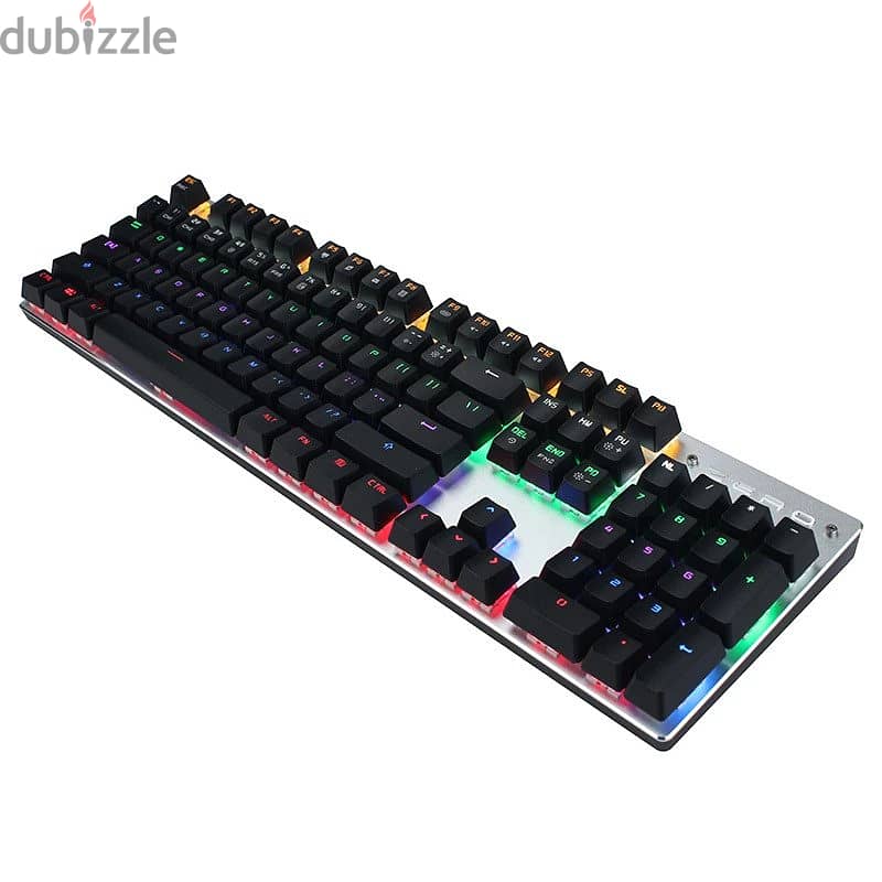 Meeto Zero X08B Mechanical Keyboard Red switch with arabic letters 0