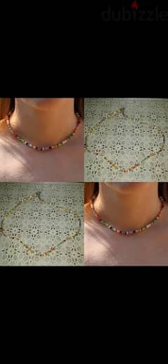 necklace 3a2ed multicoloured kharaz