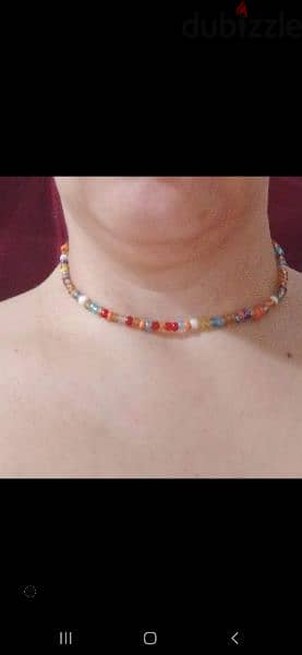 necklace 3a2ed multicoloured kharaz 6
