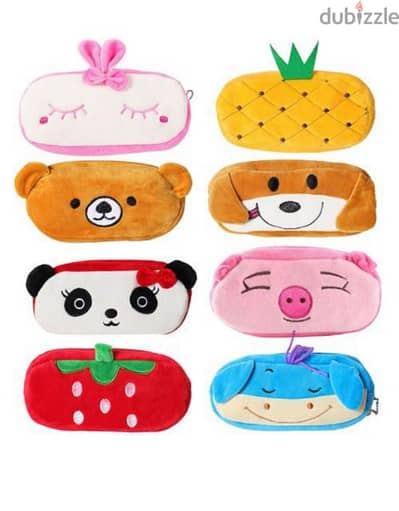 plush stationery zipper pouches !