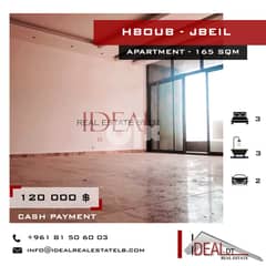 120 000 $ Apartment for sale in JBEIL 165 SQM REF#jh17145 0