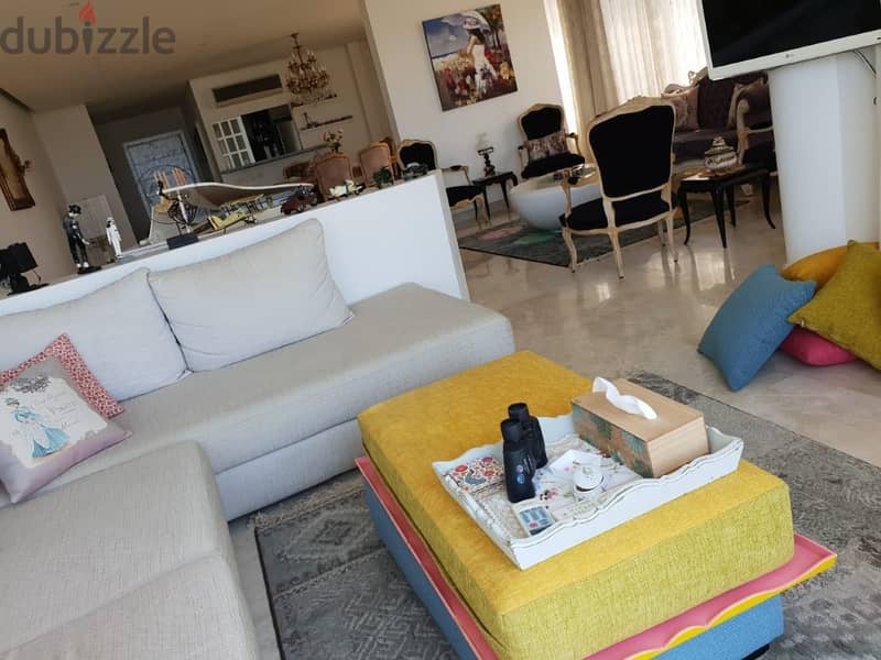 235 Sqm | Fully Furnished  Apartment for Sale in Jal El Dib 6