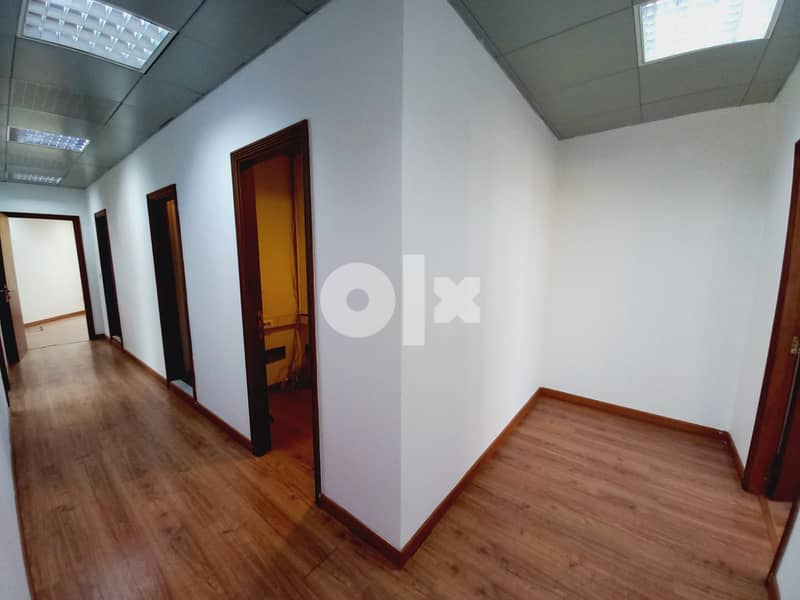 AH22-1039 Office for rent in Dekwaneh,130m,$1090 cash,24/7 Electricity 2