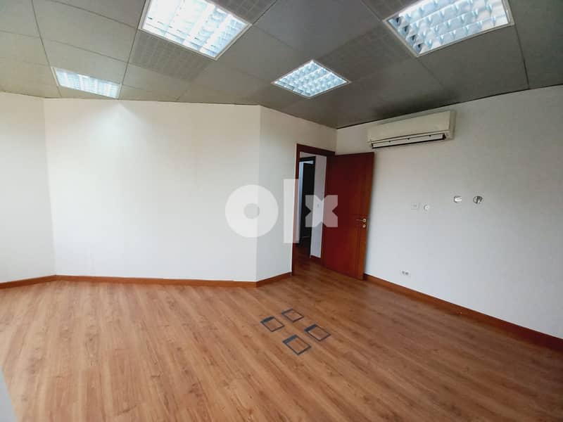 AH22-1039 Office for rent in Dekwaneh,130m,$1090 cash,24/7 Electricity 6