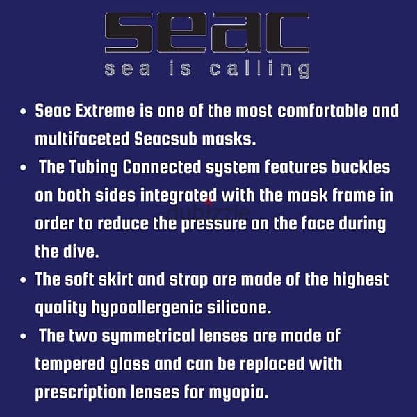 Seac Diving Mask spearfishing 2