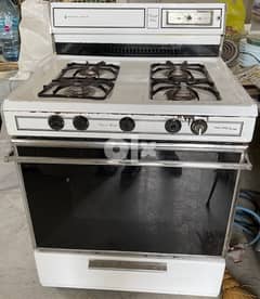 Gas Burner and Oven 0