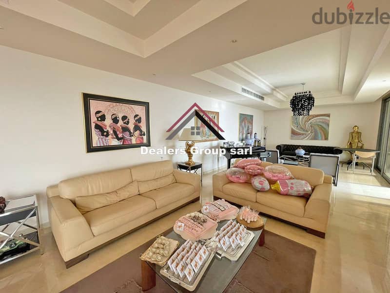 Waterfront City Dbayeh ! Full Marina View Dream Apartment For Sale 0