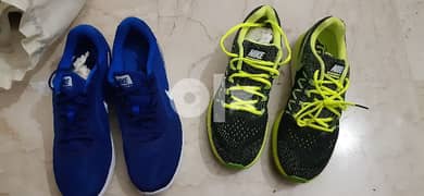 running shoes(both for 60$) 44 blue and 43 black