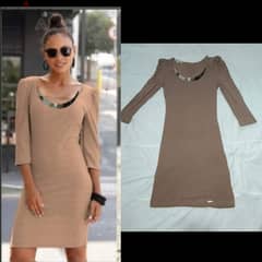 nude colour dress high quality s to xL
