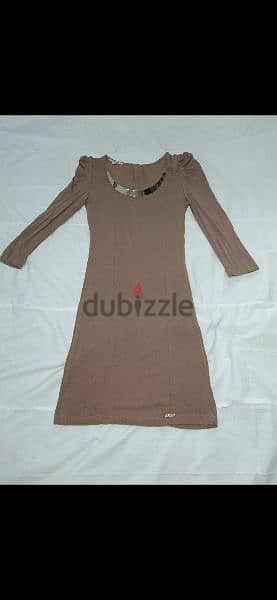 nude colour dress high quality s to xL 1