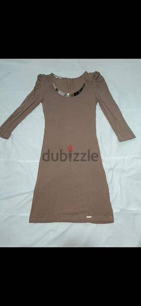 nude colour dress high quality s to xL 5