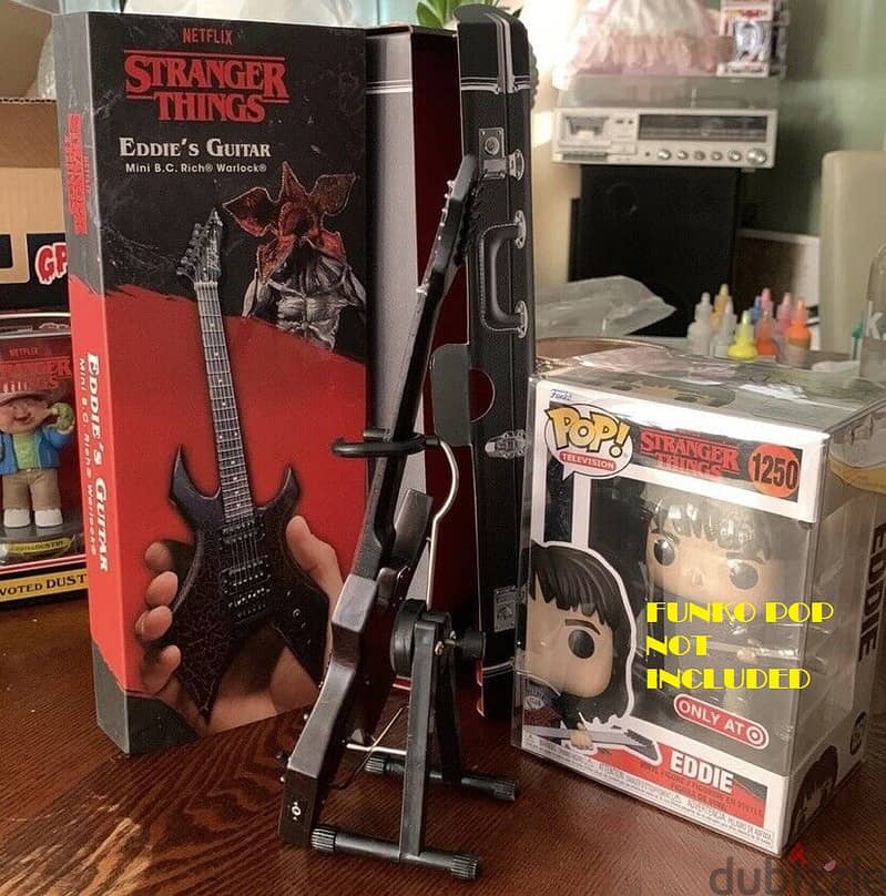 Stranger Things “Eddie's” Limited-Edition Replica Mini Guitar - B.C. Rich