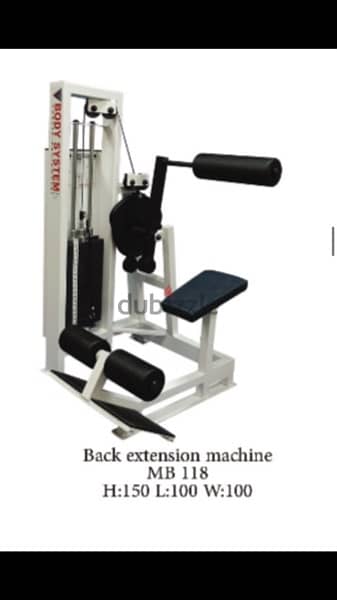 back extension and abdominal press machine 70/443573 RODGE