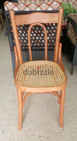 كرسي قش خشب زين 1