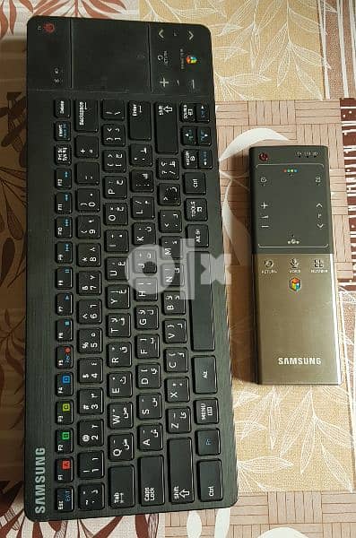 keyboard  and remote control  ( SAMSUNG  SMART  TV ) orginal 0
