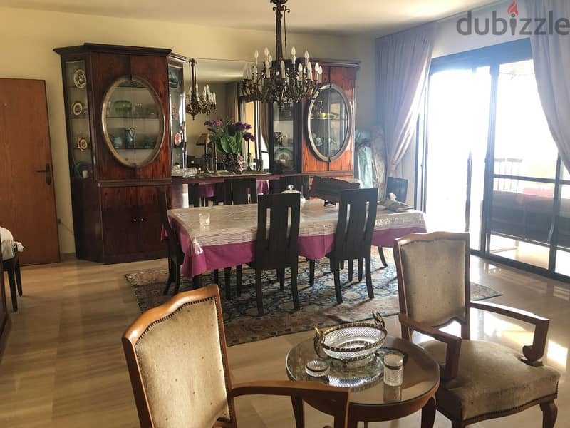 290 Sqm | Fully Furnished Apartment for Sale in Mansourieh 3