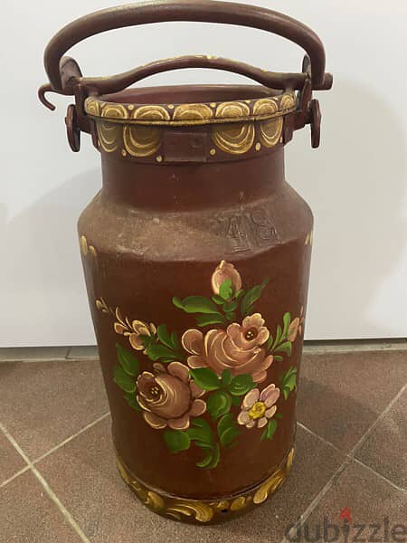big milk container early 20th century 2
