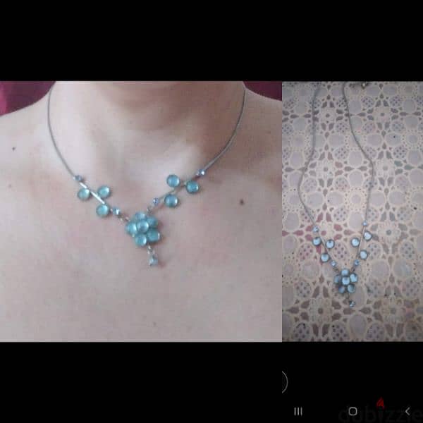 necklace blue sky necklace high quality vintage  1=7$ or 3=15$ 0