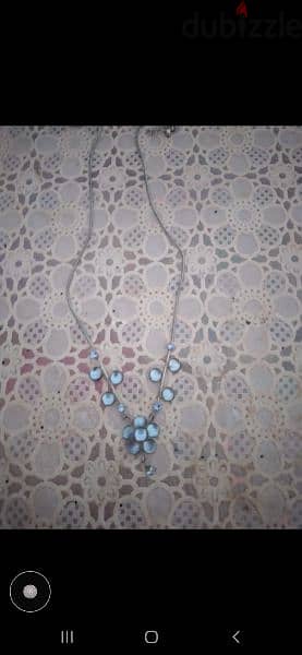 necklace blue sky necklace high quality vintage 3
