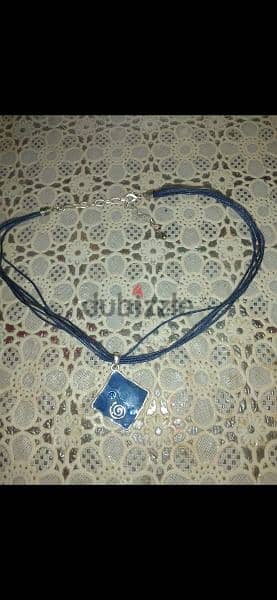 necklace royal blue necklace 2