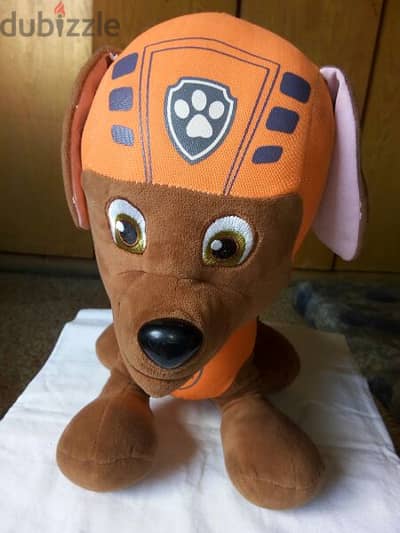 ZUMA -PAT PATROL 35 Cm large original character plush as new toy=15$