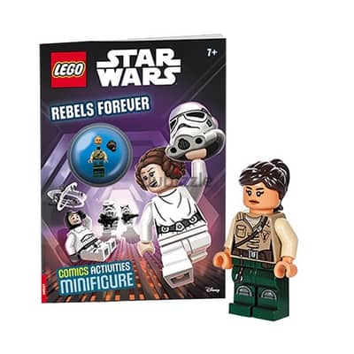 Lego Starwars Activity Book with Minifigure