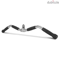 CURL LAT PULL DOWN BAR WITH RUBBER HANDLES 0