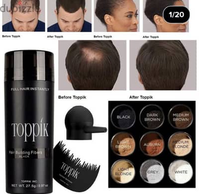 toppik hair fibers