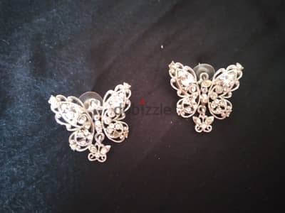 earrings butterflies swarovski original