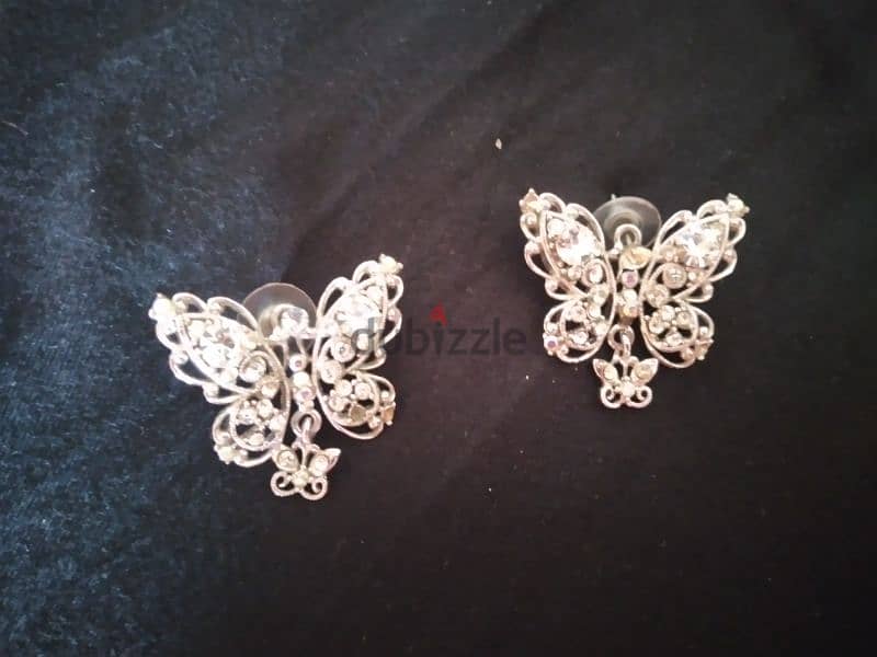 earrings butterflies swarovski original 0