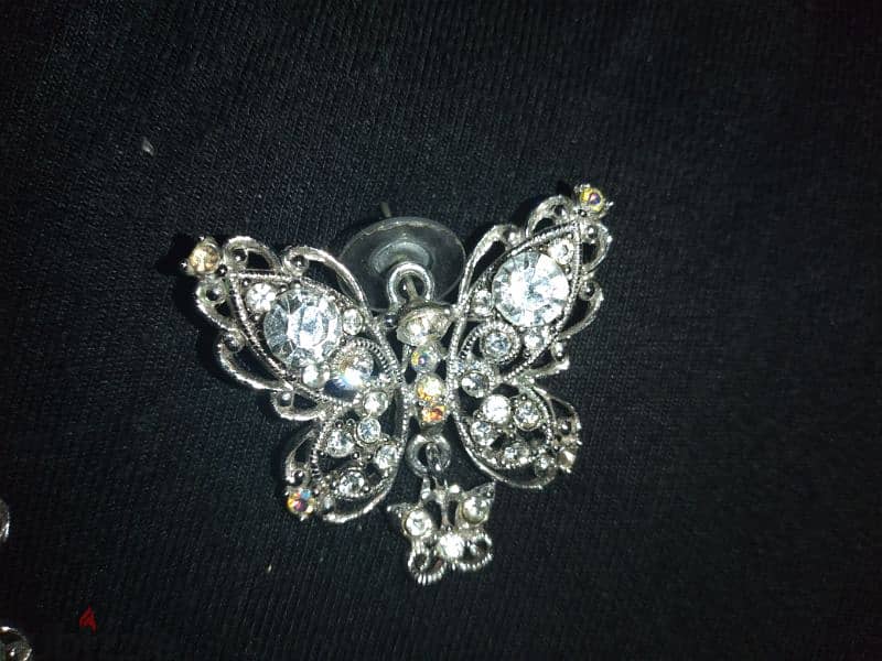 earrings butterflies swarovski original 2