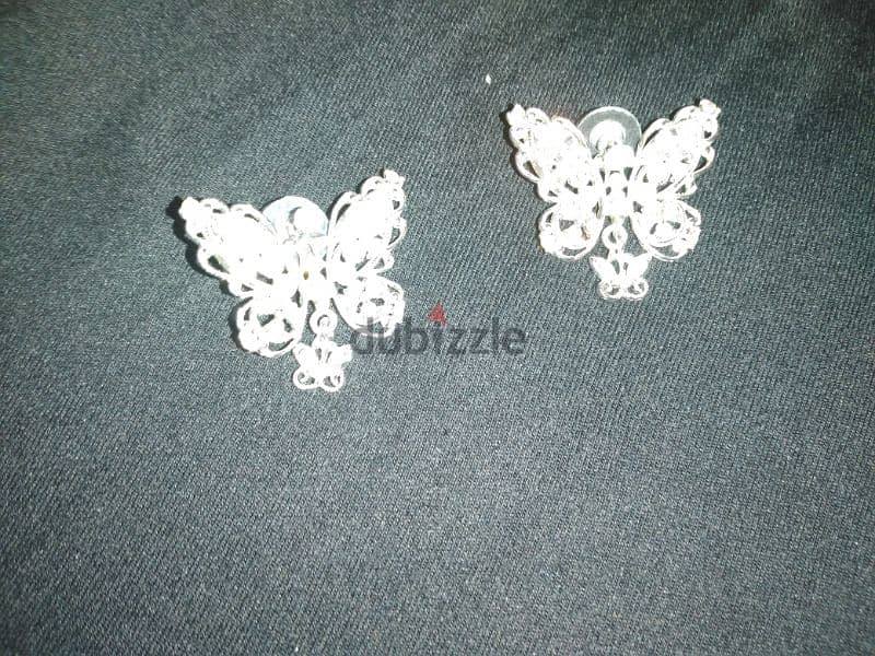 earrings butterflies swarovski original 4
