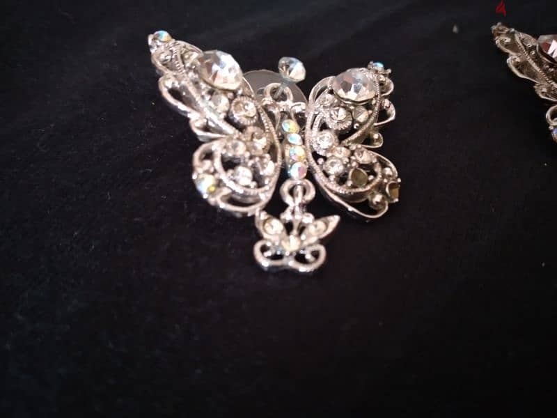 earrings butterflies swarovski original 8
