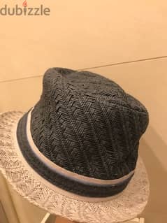 boys hat obaibi up to 3years navy and grey 0