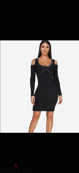 full lycra dress with studs s to xxL 1