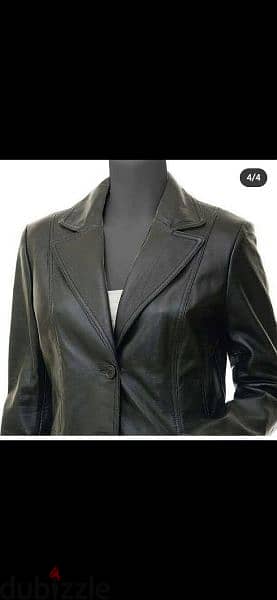 real leather jacket brown s to xL 2