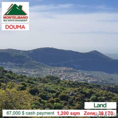 Land for sale in Douma!