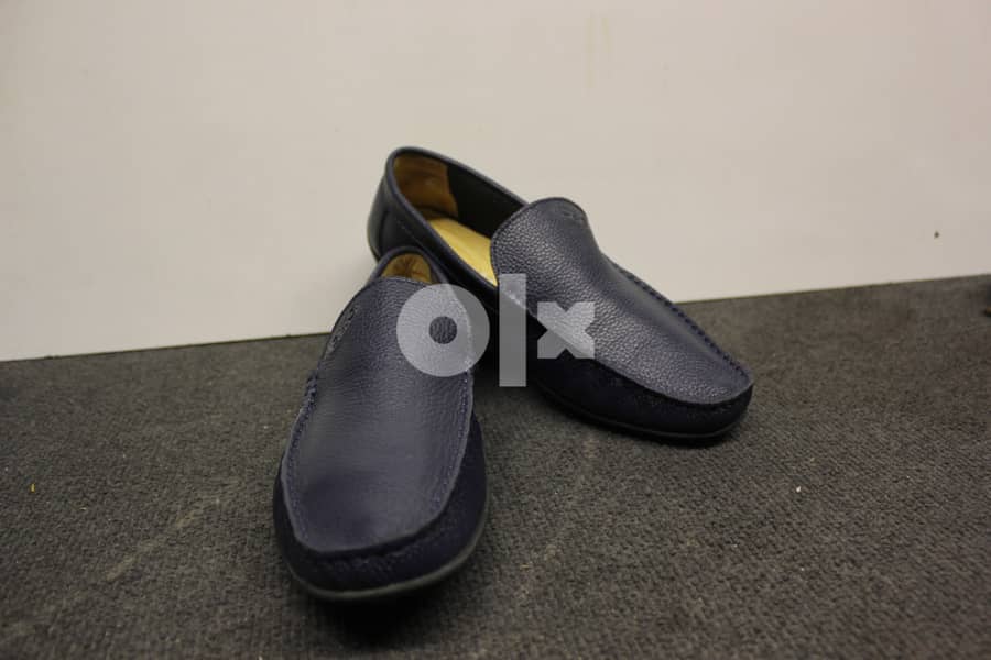 Moccassin Navy Blue Dolce & Gabbana (Size 42) 0