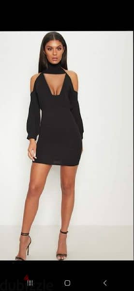 dress cold shoulders byenlabas assir aw tawil s to xxL 2