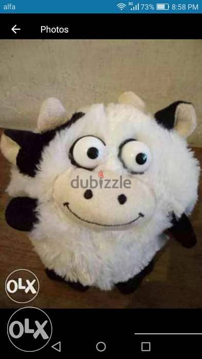 COW MECHANISM PLUSH As New moving Toy with Vibration +Cow voice=14