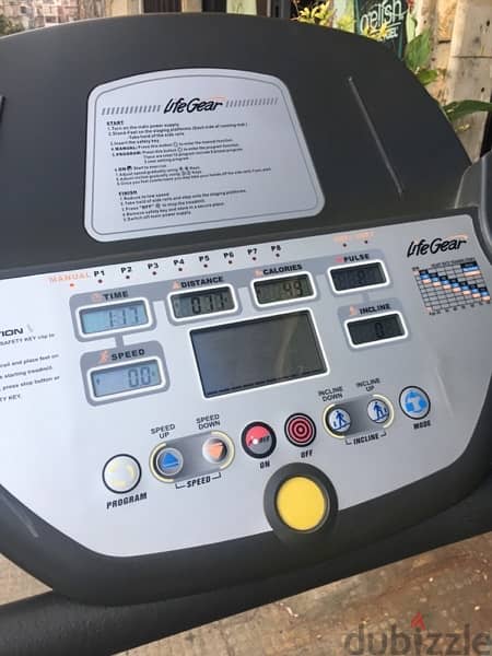 treadmill life gear like new 70/443573 RODGE 3