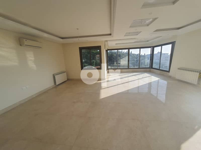 240m2 apartment + mountain view for rent in Rihaniyeh / Yarze / Baabda 0